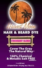 Strawberry blond henna hair dye